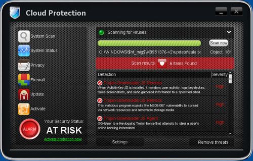 Cloud Protection removal