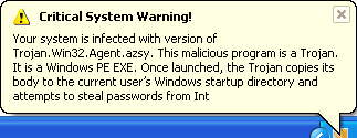 Trojan.Win32.Agent.azsy removal