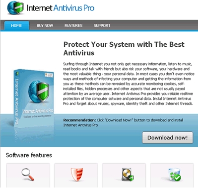 Internet Antivirus Pro removal