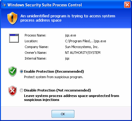 Jqs.exe removal