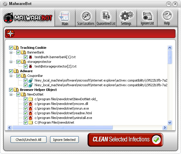 MalwareBot removal