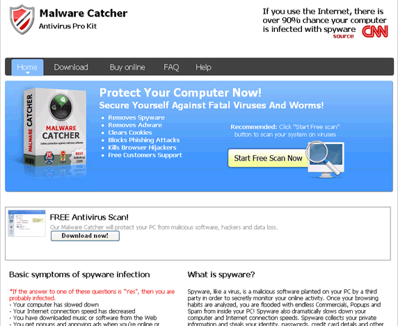 Malware Catcher removal