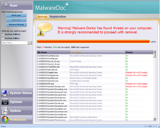 Malware Doctor removal