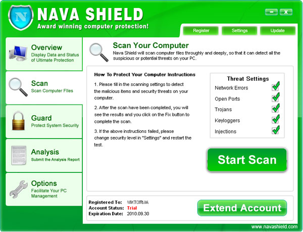 Nava Shield removal