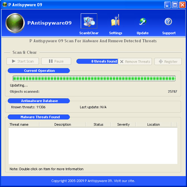 P Antispyware 09 removal