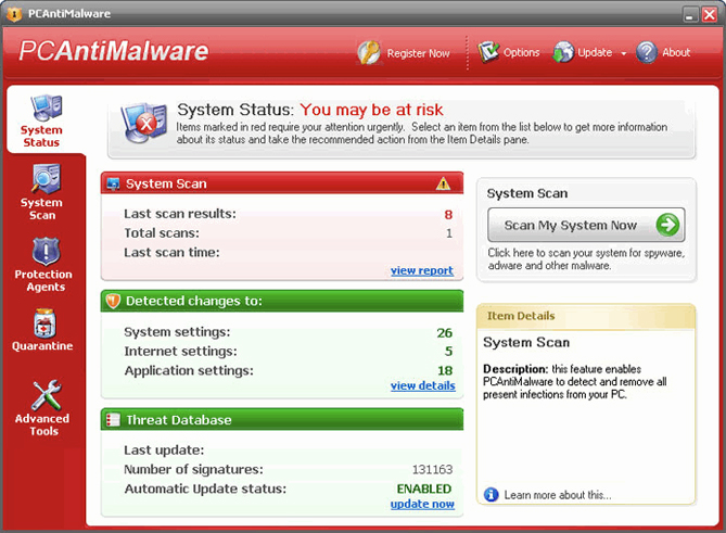 PCAntiMalware removal