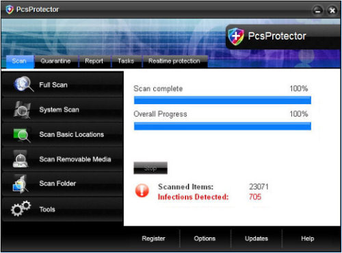 PcsProtector removal