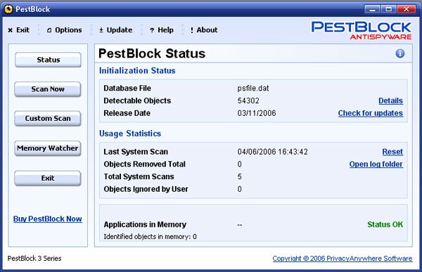 PestBlock software