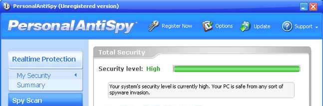 PersonalAntiSpy removal
