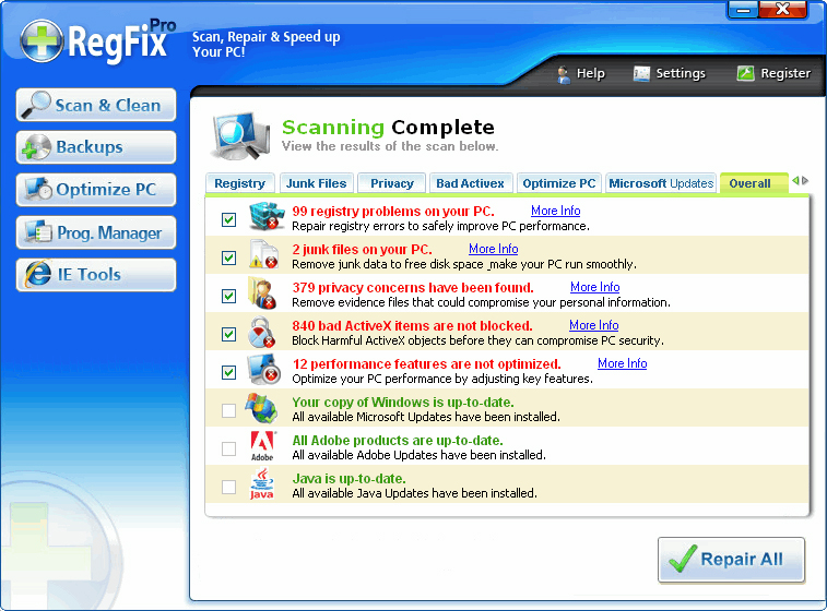 RegFix Pro removal