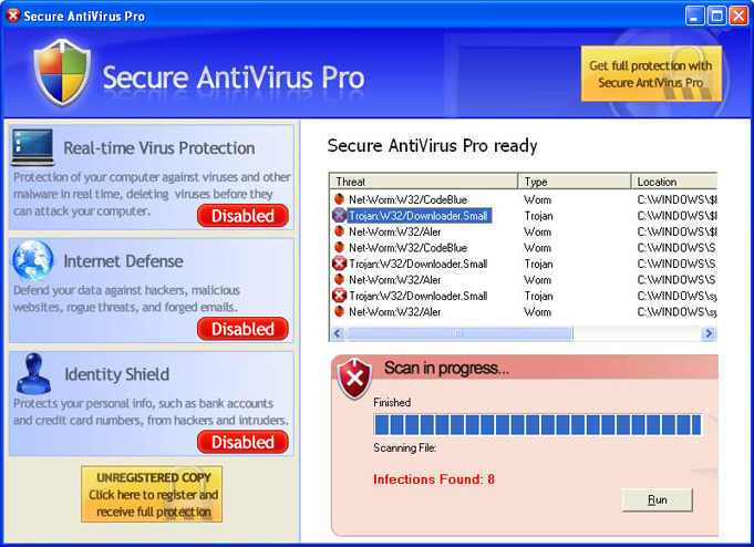 Secure Antivirus Pro removal