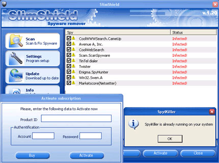 SlimShield software