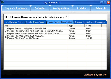 Spy Crusher software