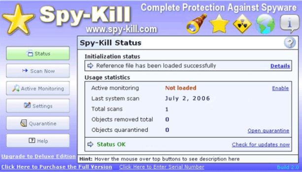 Spy-Kill removal