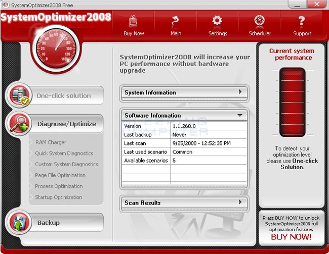 SystemOptimizer2008 removal