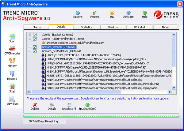 Trend Micro Virus Pattern File