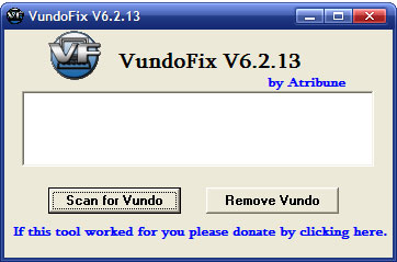 VundoFix V6 software