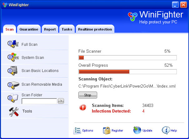 WiniFighter removal