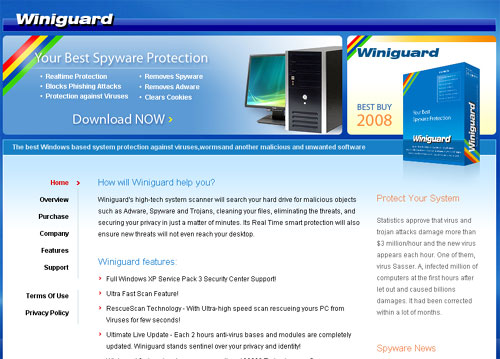 Winiguard removal