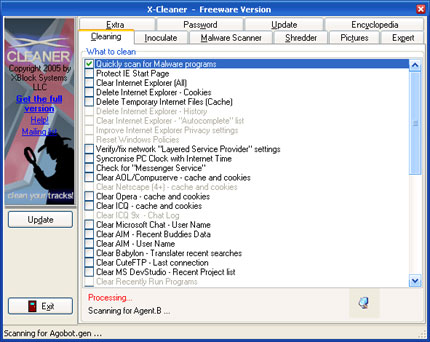 X-Cleaner software
