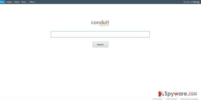 Search.conduit.com Virus snapshot Search.conduit.com Virus snapshot