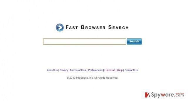 Fast Browser Search snapshot Fast Browser Search snapshot