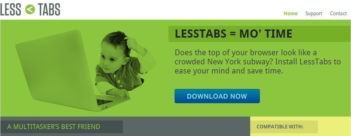 Less Tabs snapshot Less Tabs snapshot