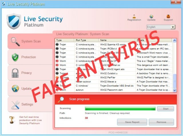 Live Security Platinum snapshot Live Security Platinum snapshot