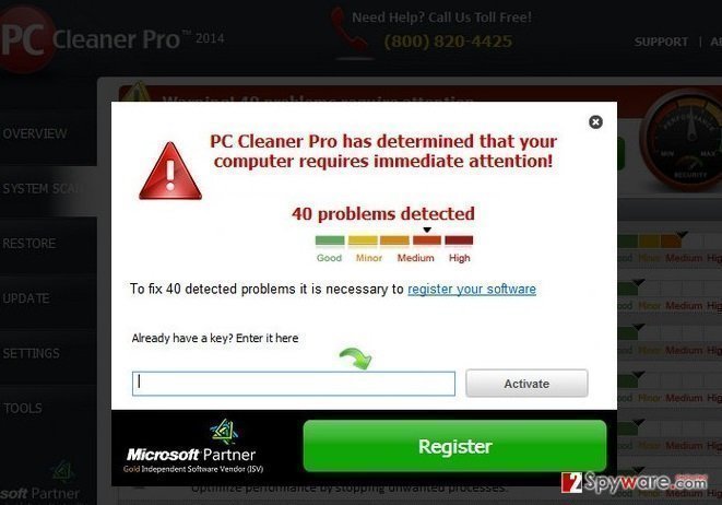 PC Cleaner Pro 2012 snapshot PC Cleaner Pro 2012 snapshot