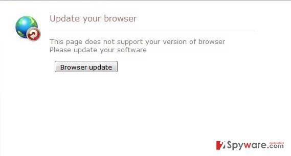 Update your browser snapshot Update your browser snapshot