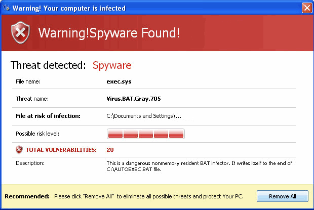 Virus.BAT.Gary.705 snapshot Virus.BAT.Gary.705 snapshot