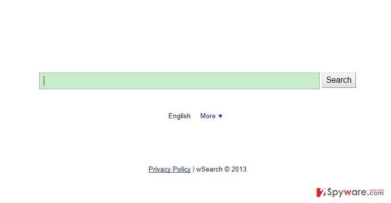 WSearch snapshot WSearch snapshot