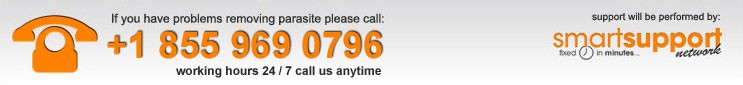 Phone Support to remove Trojan.FraudLoad