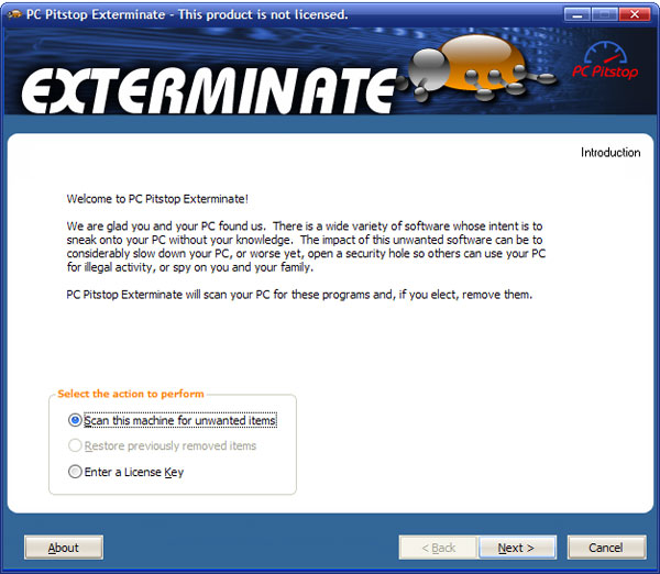 Windows 7 PC Pitstop Exterminate 2.0 full