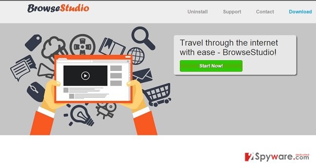 Ads by BrowseStudio snapshot Ads by BrowseStudio snapshot
