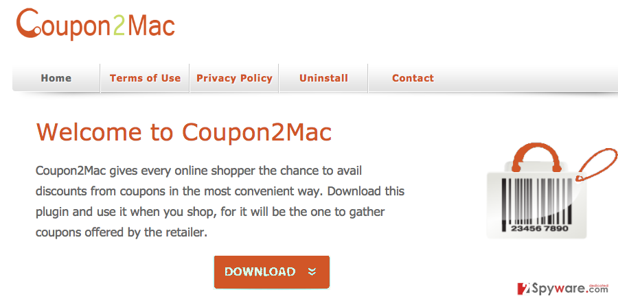 Coupon2Mac snapshot Coupon2Mac snapshot