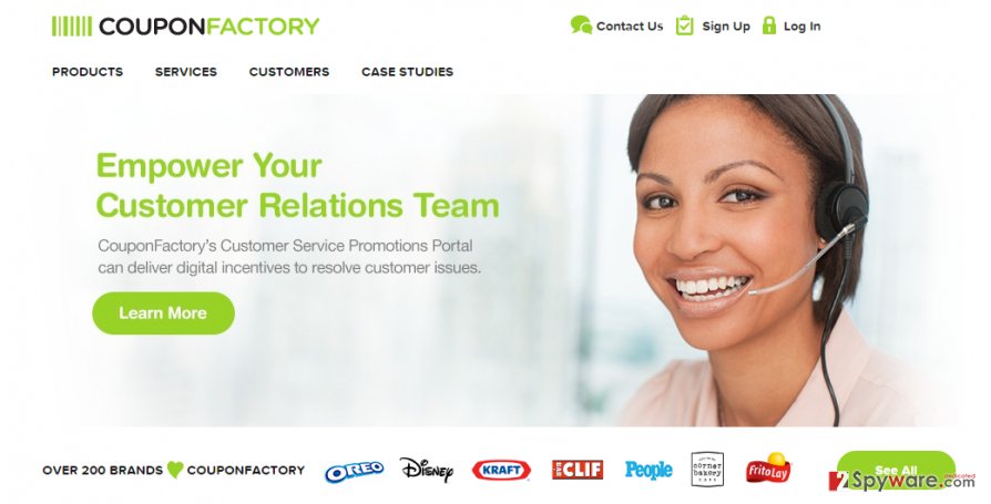 CouponFactory ads snapshot CouponFactory ads snapshot