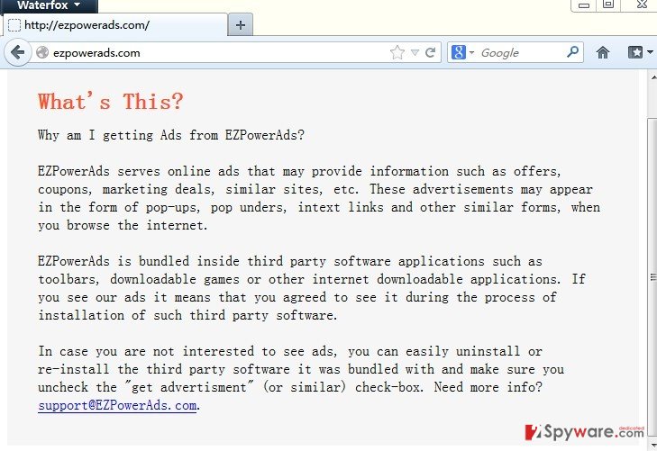 EZPowerAds snapshot EZPowerAds snapshot
