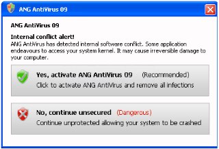 "Internal Conflict Alert" Pop up "Internal Conflict Alert" Pop up