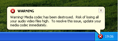 "Media Codec Has Been Destroyed" Pop up "Media Codec Has Been Destroyed" Pop up