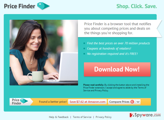 Price Finder snapshot Price Finder snapshot