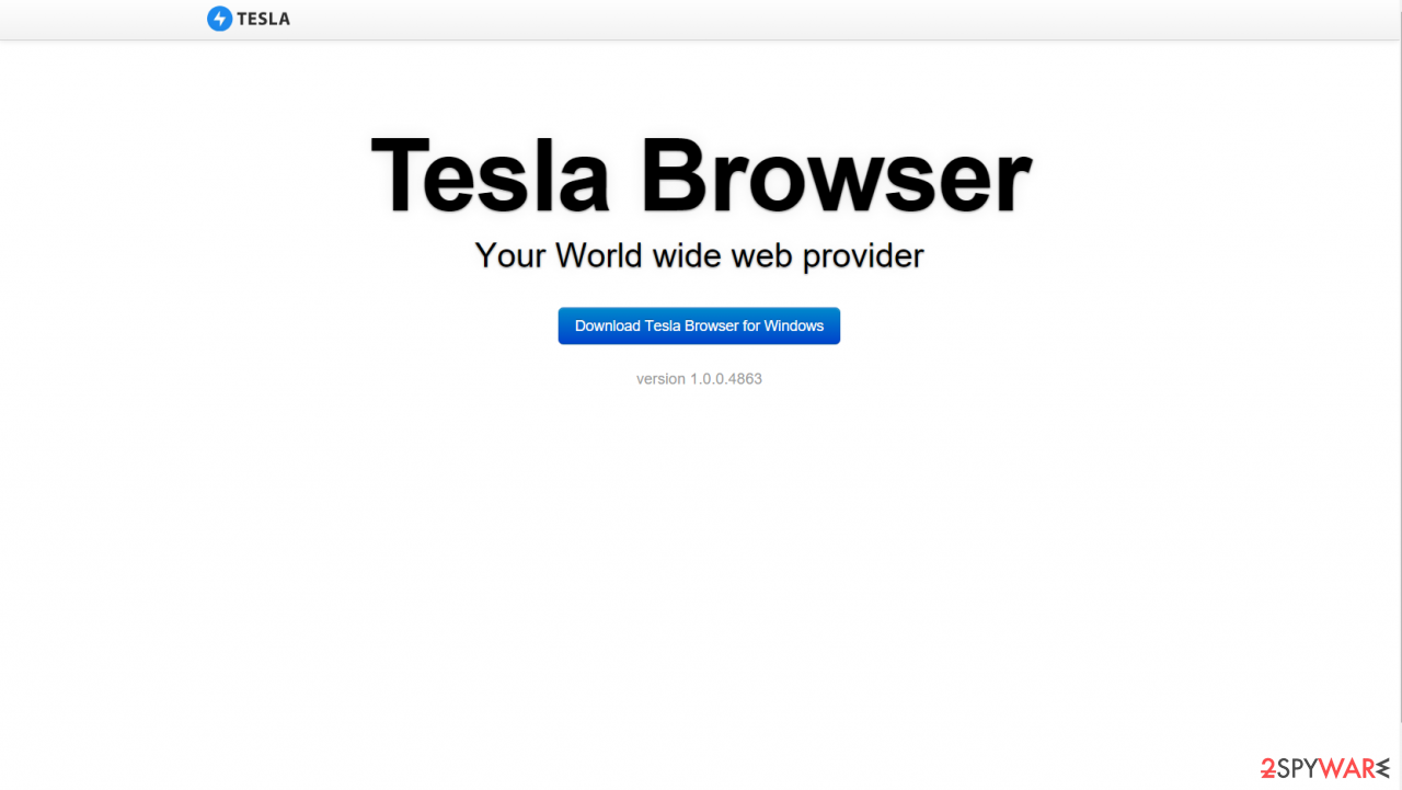 Tesla Web Browser