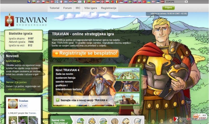 Travian Ads snapshot Travian Ads snapshot