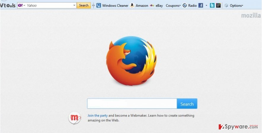 Vtools Toolbar snapshot Vtools Toolbar snapshot