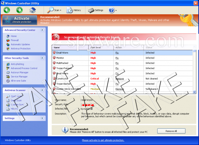 Windows Custodian Utility Windows Custodian Utility
