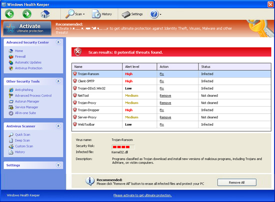Windows Health Keeper Windows Health Keeper