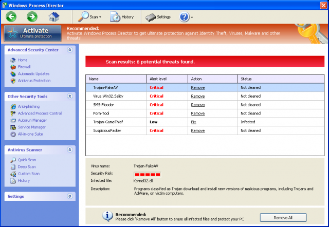 Windows Process Director Windows Process Director