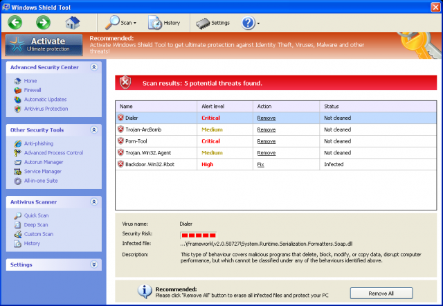 Windows Shield Tool Windows Shield Tool