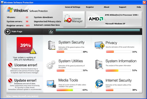 Windows Software Protection Windows Software Protection
