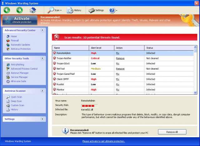 Windows Warding System Windows Warding System